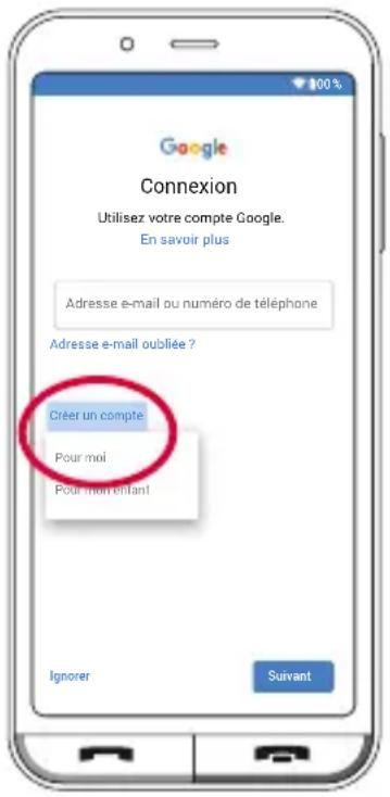 EMPORIA SUPEReasy - Configurer un compte google - 1