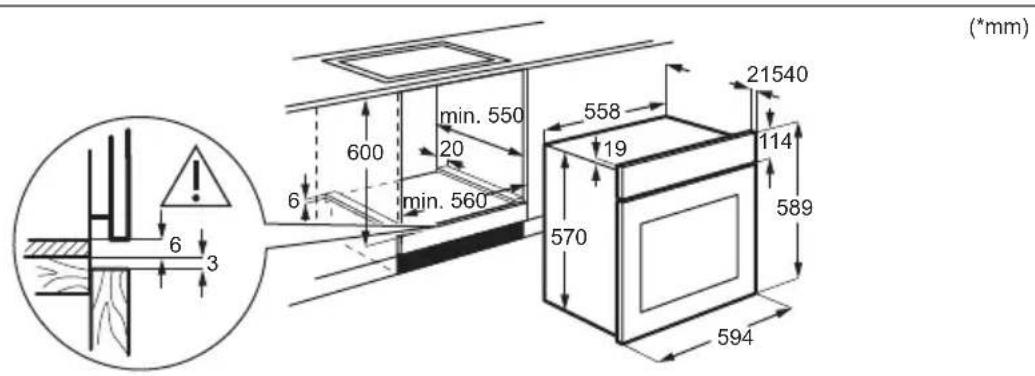 ELECTROLUX KOHHH00BK3 - Encastrement - 1
