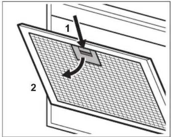 ELECTROLUX LFG335S - Filtreyi temizlemek icin: - 1
