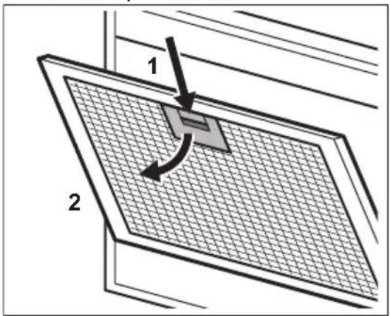 ELECTROLUX LFG335S - Puhdistaaksesi suodattimen - 1