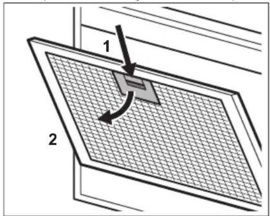 ELECTROLUX LFG335S - A szuro tisztitasa: - 1