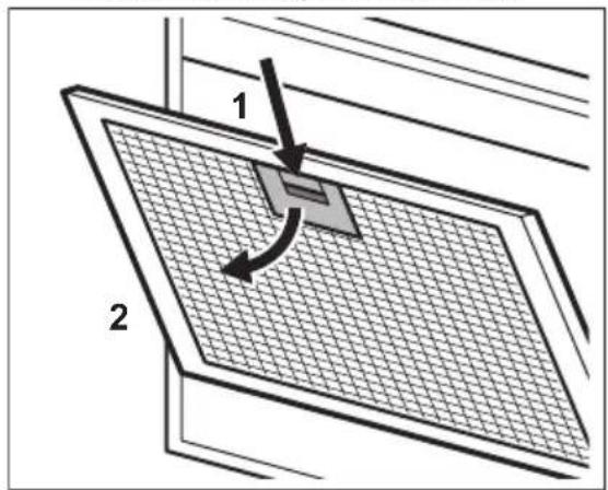 ELECTROLUX LFG335S - Pour nettoyer le filtré : - 1