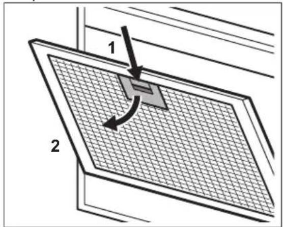 ELECTROLUX LFG335S - Cistenie filtra: - 1