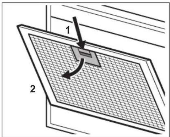 ELECTROLUX LFG335S - Como limpar o filtro: - 1