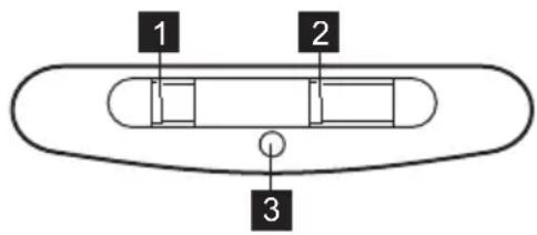 ELECTROLUX LFG335S - Vista general del panel de mandos - 1