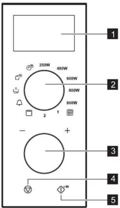 ELECTROLUX EMZ725MMTI - Bandeau de commande - 1