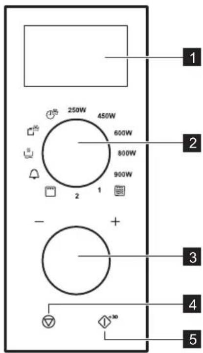 ELECTROLUX EMZ725MMTI - Ovládací panel - 1