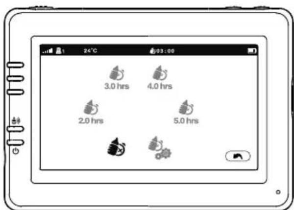 SWITEL BCF989 - Feed Timer Setting / Paramètre du minuteur d'alimentation / Configuración del temporizador de fuentes / Füttierungstimer-Einstellung / Impostazione timer alimentazione - 1