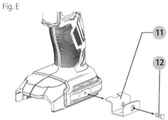 Craftsman CMCF921 - VersaTrackTM (Fig. A, E) - 1