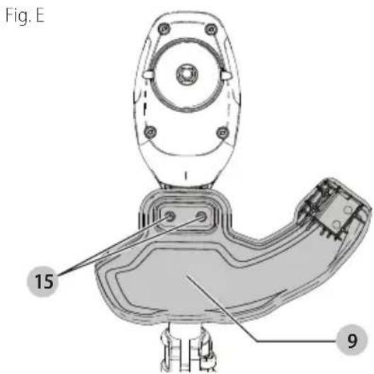 Craftsman CMCST920 - Fixer le protecteur (Fig. D, E) - 2
