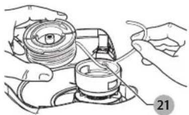 Craftsman CMESTA900 - Reemplazo de carretes (Fig. N, - Q) - 3
