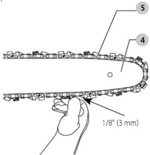 5 4 1/8" (3 mm)