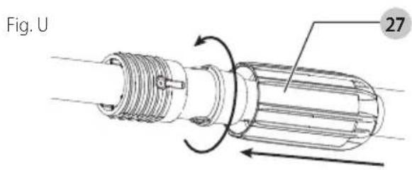 Craftsman CMECSP610 - Joindre l'assemblage du manche extensible à l'assemblage de la poignée (Fig. T–V) - 2