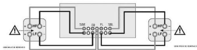 ARCAM AVR31 - Bi-amping the Front Left & Front Right speakers - 1