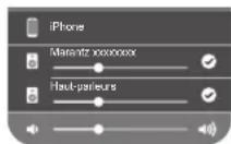 MARANTZ Model 40n - Appuyez sur les appareils/enceintes que vous souhaitez utiliser. - 1
