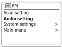 SANGEAN WFS58 - Basculer en mode Stereo/Mono - 2