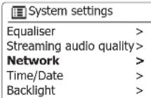 SANGEAN WFS58 - Configuration de la radio pour utiliser une autre connexion Wi-Fi - 2