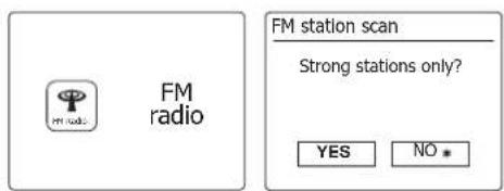 SANGEAN WFS58 - Paramétrage du scan des stations - 1