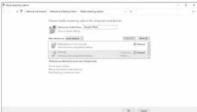 SANGEAN WFR32 - CONFIGURATION D'UN SERVEUR UPNP ET LECTURE AUDIO À L'AIDE DE WINDOWS MEDIA PLAYER - 4