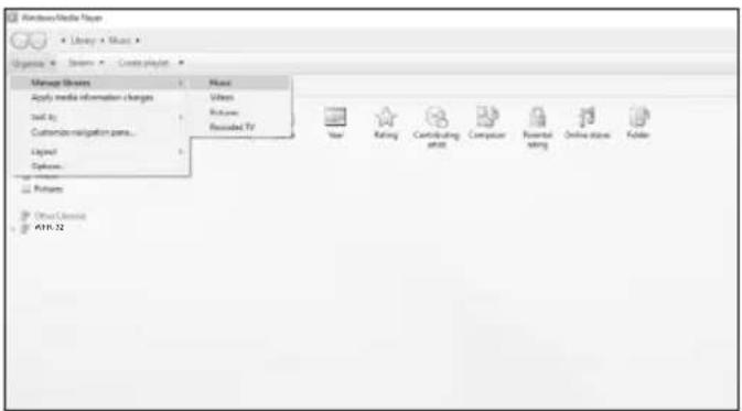 SANGEAN WFR32 - CONFIGURATION D'UN SERVEUR UPNP ET LECTURE AUDIO À L'AIDE DE WINDOWS MEDIA PLAYER - 1