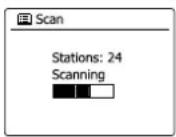 SANGEAN RCR11WF - Trouver de nouvelles stations de radio DAB - 2