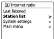 SANGEAN RCR11WF - Selectionner vos stations favorites - 1