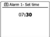 SANGEAN RCR11WF - Régler l'alarme - 4