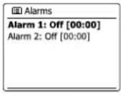 SANGEAN RCR11WF - Régler l'alarme - 1