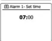 SANGEAN RCR11WF - Régler l'alarme - 3