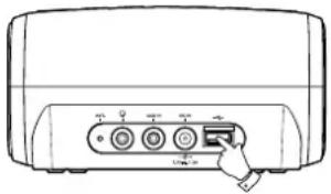 SANGEAN RCR11WF - Utilisation de dispositifs de mémoire USB - 1