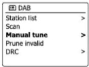 SANGEAN RCR11WF - Réglage manuel - 1
