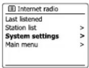 SANGEAN RCR11WF - Configuration manuelle du réseau - 1