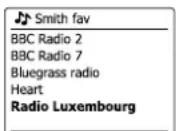 SANGEAN RCR11WF - Selectionner vos stations favorites - 4