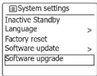 SANGEAN WFR30 - Prise USB pour mise à niveau du logiciel - 1