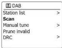 SANGEAN WFR27C - Trouver de nouvelles stations de radio DAB - 4