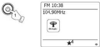 SANGEAN WFR27C - Rappel de stations présélectionnées en mode DAB et FM - 2