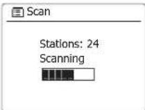 SANGEAN WFR27C - Trouver de nouvelles stations de radio DAB - 5