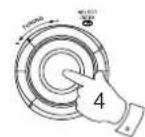 SANGEAN WFR27C - Commandes de navigation - 4