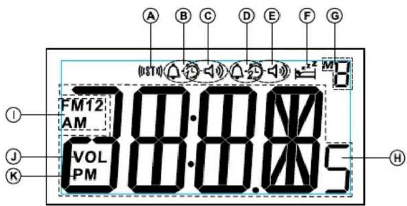 SANGEAN RCR24 - Écran LCD - 1