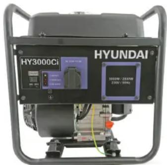 HYUNDAI HY3000CI - HYUNDAI HY3000Ci 3kW CONVERTER GENERATOR - 6
