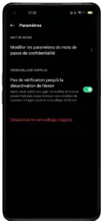 OPPO A96 - Accès aux applications cryptées - 1