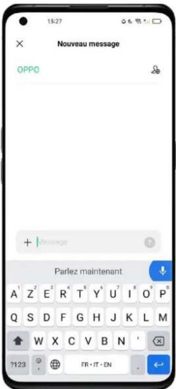 OPPO A96 - Saisie vocale - 1
