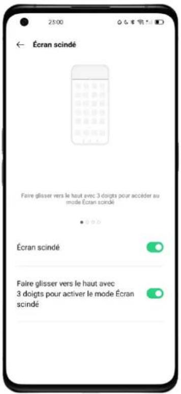 OPPO A96 - Écran scindé - 1