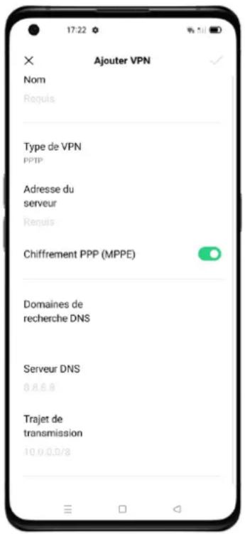 OPPO A96 - Ajouter un VPN - 1
