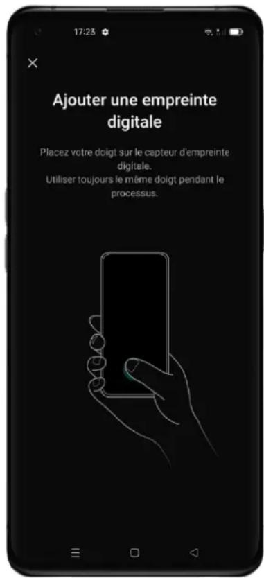 OPPO A96 - Empreinte digitale - 1