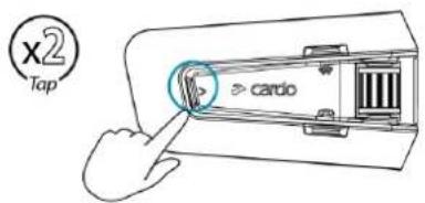 CARDO Packtalk Edge - ÉCOUTER LA RADIO FM - 4