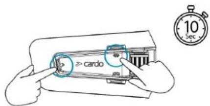 CARDO Packtalk Edge - RÉINITIALISATION LOGICIELLE - 1