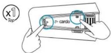 CARDO Packtalk Edge - FONCTIONS AUDIO DE BASE - 3