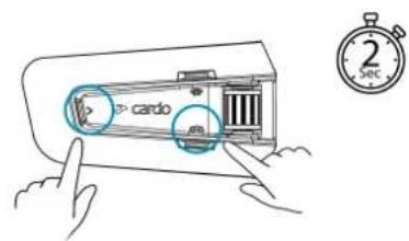 CARDO Packtalk Edge - Pour charger le module : - 2