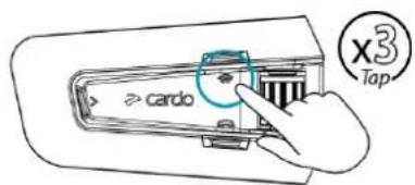 CARDO Packtalk Edge - AJOUT D'UN PASSAGER NON-DMC - 2